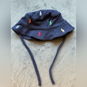Ralph Lauren Baby Boys 3-9Months Polo Pony Interlock Bucket Hat